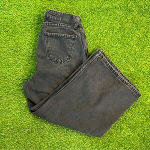 KOAJ‎ Women's Black Baggy Jeans - Culotte Fit - Size 12 - Excellent Condition